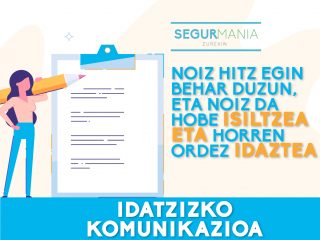 Noiz hitz egin behar duzun, eta noiz da hobe isiltzea eta horren ordez idaztea. Saga Komunikazioa & PRL (I)