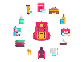 ¿Sabías que hay gente que tiene una mochila preparada para emergencias?