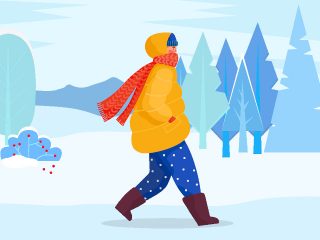 ¿Dominas el arte de caminar sobre la nieve o el hielo? Te enseñamos cómo hacerlo con seguridad: