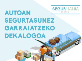 Zamaren bat garraiatuko baduzu dena ondo lotuta eraman behar duzu
