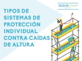 Tipos de sistemas de protección individual contra caídas de altura. Clasificación según los tres grados de protección que ofrecen