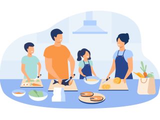 ¿Enseñar a cocinar a los niños? Por supuesto, pero con seguridad