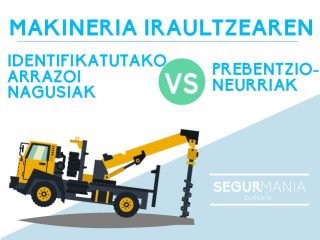 Makineria iraultzearen inguruan identifikatutako arrazoi nagusiak vs Prebentzio-neurriak