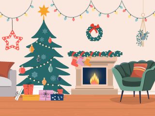 Gabonetako dekorazioa: denak ez du  balio Eguberriak seguruak izatea bermatzeko