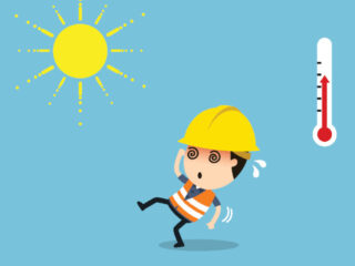 Los riesgos de trabajar con altas temperaturas y olas de calor